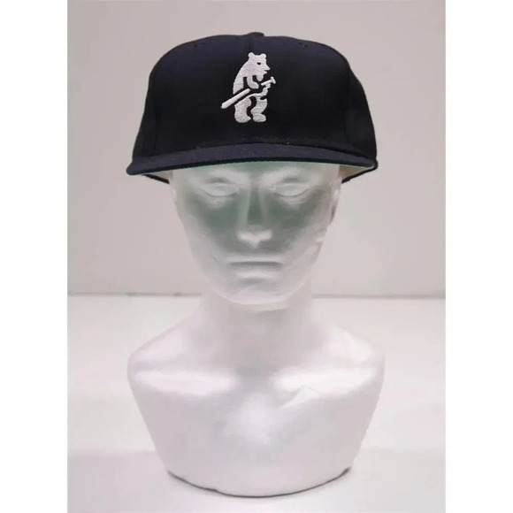 Chicago Cubs Vintage American Needle 1914 Logo Hat MLB Cap Wool USA 7 1/4